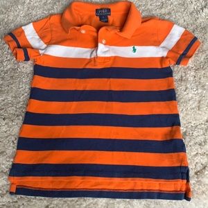 POLO by Ralph Lauren Striped Polo Shirt, EUC